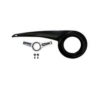 SZLIFE Copricatena per Bicicletta, Carter Protettivo per Catena, Copertura Ingranaggi Custodia Durevole Parafango, per Pendolarismo e Escursioni, Adatto a Biciclette con Corona da 38-40 Denti, Nero