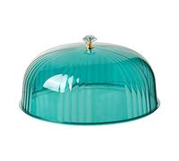 SZLIFE Copripiatto a cupola per alimenti con manico, multiuso, robusto, accessorio per ristoranti, tavoli da pranzo, barbecue, feste all'aperto e al, Verde