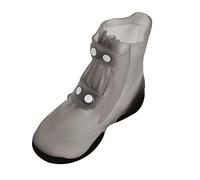 SZLIFE Copriscarpe impermeabili per copriscarpe antipioggia Copristivali durevoli per giorni di pioggia Protezioni per scarpe da ciclismo per sport all'aria, 3XL Grigio
