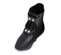 SZLIFE Copriscarpe impermeabili per copriscarpe antipioggia Copristivali durevoli per giorni di pioggia Protezioni per scarpe da ciclismo per sport all'aria, XL Nero