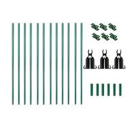 SZLIFE Cucumber Trellis Staccabile Facile da installare 121,92 CMX121.92 cm Una pianta di Traliccio da Giardino a Cornice coltiva Il Supporto per di, Tubo Spesso 0.8 Cm