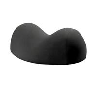 SZLIFE Cuscino cervicale per il collo, accessori per la biancheria da letto, cuscino in memory foam per il letto del dormitorio dell'hotel, Nero