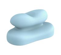 SZLIFE Cuscino da scrivania per ufficio, ideale per i sonnellini, in memory foam a ritorno elastico, con fodera lavabile, supporto per il petto, Blu