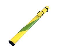 SZLIFE Custodia per Il Trasporto della Canna da Biliardo 1x1, Resistente agli Urti e alla Polvere, Contiene 1 Calcio e 1 Asta, Scatola per riporre la Canna, Giallo