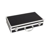 SZLIFE Custodia per microfono, scatola di immagazzinaggio per microfono, scatola di immagazzinaggio per strumenti portatili per canto, trasmissione dal vivo, 36x20x7.5 Cm