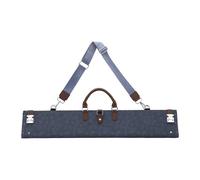 SZLIFE Custodia per Stecca da Biliardo, Custodia per Asta da Biliardo, Contenitore Resistente all'Usura, Regalo Portatile, Contiene Il Calcio, Blu Scuro