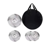 SZLIFE Cymbals a 4x pacco da 14 pollici, 16 pollici e 20 pollici di sostituzione di abbonamenti per tamburi set per la sala da musica per