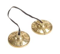 SZLIFE Cymbals tibetani Cymbals Meditazione tibetana Cymbals 6,5 cm di diametro per le campagne di meditazione portatile per famiglie e amici, B