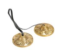 SZLIFE Cymbals tibetani Cymbals Meditazione tibetana Cymbals 6,5 cm di diametro per le campagne di meditazione portatile per famiglie e amici, a