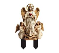 SZLIFE Decorativa da Giardino con Figura Religiosa, in Acrilico, 2D, Regalo di inaugurazione della casa, Decorazione Artistica da Giardino, per, Figura di Gesù
