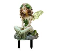 SZLIFE Decorazione a Forma di palo per Giardino delle Fate, 2D, Robusta Decorazione per Elfi da Giardino delle Fate, per Giardino, Prato e Giardino.