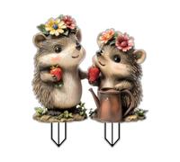 SZLIFE Decorazione del GARDENT Flat Flat Flat Handcraft Crafoglio Fai -da -Te Firma a Terra Impermeabile per Il Cortile del Balcone per Interno, Style a