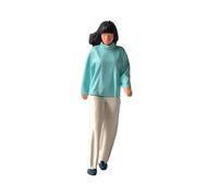 SZLIFE Diorama 1:64 Persone Figurina Collezionabile Mini Figura in Resina Stimolata Modello per Micro Paesaggio Tavolo di Sabbia Progetti in Miniatura, Style a
