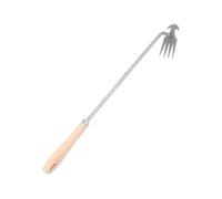 SZLIFE Diserbante Manuale per Giardino, attrezzo per diserbare Che Fa Risparmiare Fatica, Impugnatura ergonomica, Strumento per diserbare a Mano per Cortile, Quattro Denti, 46 Cm