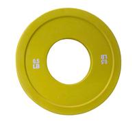 SZLIFE Forniture per Palestra con Dischi di Peso, Facili da riporre, compatti, Piccoli, manubri con Dischi di Cambio, per Esercizi di Sollevamento Pesi in, Giallo 0.5 Lb, 12 Cm X 12 Cm X 1.15