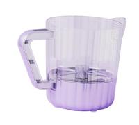 SZLIFE Frusta elettrica per uova automatica, multifunzione, portatile, per frullare, montare, montare il caffè, Viola
