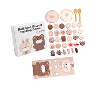 SZLIFE Giocattoli in legno per l'alimentazione degli animali Attività di apprendimento prescolare Home Bambini Focus Regalo di compleanno Gioco di