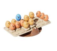SZLIFE Giocattoli matematici per Bambini a Forma di Uovo, Gioco di Equilibrio, Giocattolo di conteggio dei Numeri, Giocattoli educativi per