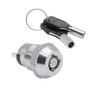 SZLIFE Interruttore a Chiave elettronico affidabile e Facile da Usare, Tipo Estraibile in Metallo, Sicurezza con 2 Chiavi, Dispositivo di commutazione a, Doppio Lato