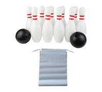 SZLIFE Kids Bowling Set 10 perni e 2 Palle attività di Cortile Fun Party Bombons Educational Toy Family Game per i 3-8 Anni