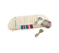 SZLIFE Kit per campanelli eolici pasquali in Legno Fai da Te, Decorazioni Creative e robuste per Feste, Crea i Tuoi campanelli eolici per Bambini, Bambine e, Style B