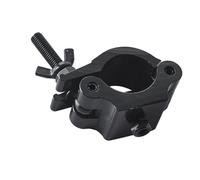 SZLIFE Lampade da palcoscenico clip morsetto gancio gancio di cappa per le luci proiettore di illuminazione DJ, Larghezza Nera 5 Cm