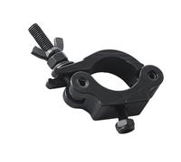 SZLIFE Lampade da palcoscenico clip morsetto gancio gancio di cappa per le luci proiettore di illuminazione DJ, Larghezza Nera 3 Cm