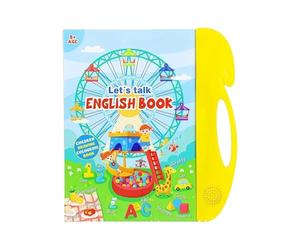 SZLIFE Libro di Suoni di Parole Inglesi Il Giocattolo sonoro Inglese Libro di Suoni interattivo per Imparare Il vocabolario e la Parola