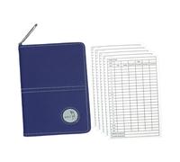 SZLIFE Libro segnapunti da Golf, quaderno Portatile per misurazioni, Accessori per competizioni, Accessori per Il punteggio del Golf, quaderno segnapunti da, Blu
