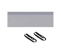 SZLIFE Manicotto per tubo flessibile del condizionatore d', 20 pollici x 60 pollici, con elastici, lavabile, Grigio