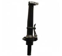 SZLIFE Manubrio per Bicicletta con Riser Pieghevole Regolabile Realizzato in Acciaio Durevole Attacco Solido E Leva per Piegatura Rapida Soluzione Compatta, 22,2MM