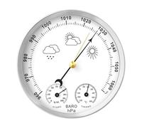 SZLIFE Misuratore di Pressione barometrica Strumento di previsione meteorologica Manometro Compatto Professionale Barometro da Pesca per Magazzini Parete