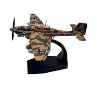 SZLIFE Modellino di Aereo da Combattimento 87 in 1/72 con Supporto espositivo, Ideale per Decorare Soggiorno, Camera da Letto, Bar e scrivania.