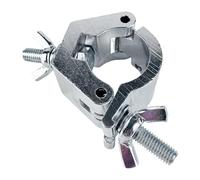 SZLIFE Morsetto per lampada da palcoscenico, accessorio per, lega di alluminio leggera di per accessori con gancio di sospensione per, Argento
