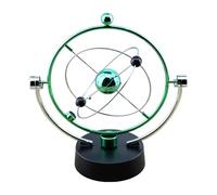 SZLIFE Movimento Movimento Altalena Palle Corpo Kit Scienza Educativa Arte Cinetica per Arredamento Casa Scaffale Ufficio, Verde