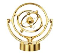 SZLIFE Movimento Movimento Altalena Palle Corpo Kit Scienza Educativa Arte Cinetica per Arredamento Casa Scaffale Ufficio, Oro