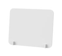 SZLIFE Pannello divisorio per scrivania in PVC, pannello di protezione multifunzionale, facile da installare, barriera protettiva per la distrazione visiva, 40x50 Cm