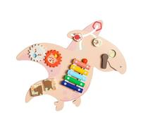 SZLIFE Pannello multifunzionale per attività da parete, giocattolo sensoriale, pannello per attività da parete per l'educazione allo sviluppo e alla