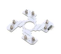 SZLIFE PCB microinterruttore Arcade Stick Fai da Te per Jlf Sostituisci Parti dell'interruttore Assemblaggio PCB Scheda Joystick Parte di Riparazione per, Bianco