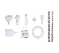 SZLIFE Pennarelli Diamond Dot Penne Accessori per Pittura Strumenti Pennarelli Diamond Silenziosi e Stabili con Ventosa Fai da Te con Vassoio Portaoggetti, Penna Bianca Crepata