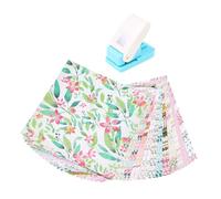 SZLIFE Perforatrice per francobolli a leva, 1,02x0,83 pollici, versatile e portatile, per scrapbooking, per la creazione di biglietti di auguri in cartone.