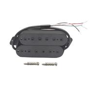 SZLIFE Pickup humbucker a sei corde per chitarra elettrica, con supporto coil split, basso rumore, ventaglio professionali, componenti per strumenti, Nero 52mm