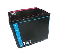 SZLIFE Plyometric Jump Box 3 in 1 per Allenamento della, Robusto Allenamento Fitness, Multifunzione, Step up, Salto, agilità, Style I