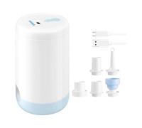 SZLIFE Pompa Elettrica Portatile, Mini Pompa Compatta per Gonfiare E Sgonfiare Materassini E Materassini da Piscina.