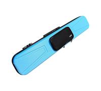 SZLIFE Porta Stecche da Biliardo con Manico, Tasca con Cerniera, Borsa portaoggetti a 6 Scomparti, Custodia Porta Stecche da Biliardo per Allenamento in, Azzurro