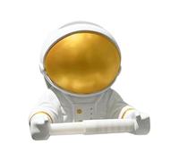 SZLIFE Portarotolo di carta igienica a forma di, grazioso, con tema spaziale, per bagno con doccia, decorazione per la casa, D'oro