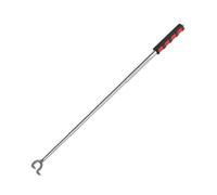 SZLIFE Raccoglitore per Funghi Telescopico, Rastrello a 2 Punte con Impugnatura Antiscivolo Regolabile da 23 Cm a 112 Cm, Artiglio Manuale in Acciaio Inossidabile per Funghi