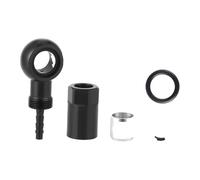 SZLIFE Raccordo per Freno Idraulico per Bicicletta Banjo, componente di Manutenzione dell'inserto del Tubo Flessibile Kit di Raccordo per Tubo Flessibile, Nero