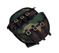 SZLIFE Sacco a Pelo per cingolato RC, Versatile, Compatto, Realistico, in Miniatura, Modello di Decorazione per Auto, Verde, Solo Borsa per Ruota