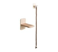 SZLIFE Scaffale a Parete Gatto scalare Il Supporto per Graffi Parete con Corda graffiante Albero di Gatto per riposare a Riposo Giocando a Dormire